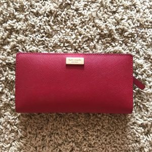 Red Cameron Street Kate Spade Wallet